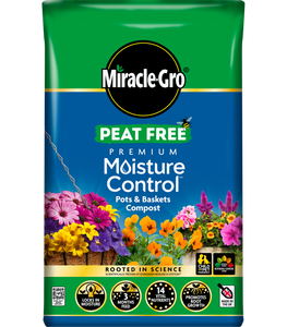 Miracle Gro Moisture Control peat free compost 40l (2 for £14)