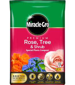 Miracle Gro rose tree and shrub compost 40L
