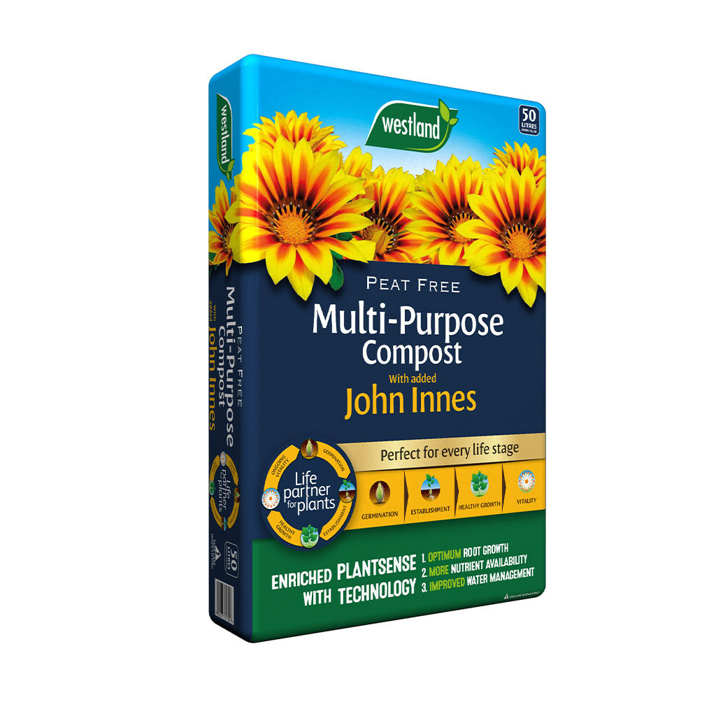 Peat Free Multi Purpose Compost with John Innes 40Ltr  (2 for £12)