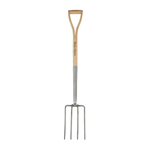 Stainless steel digging fork